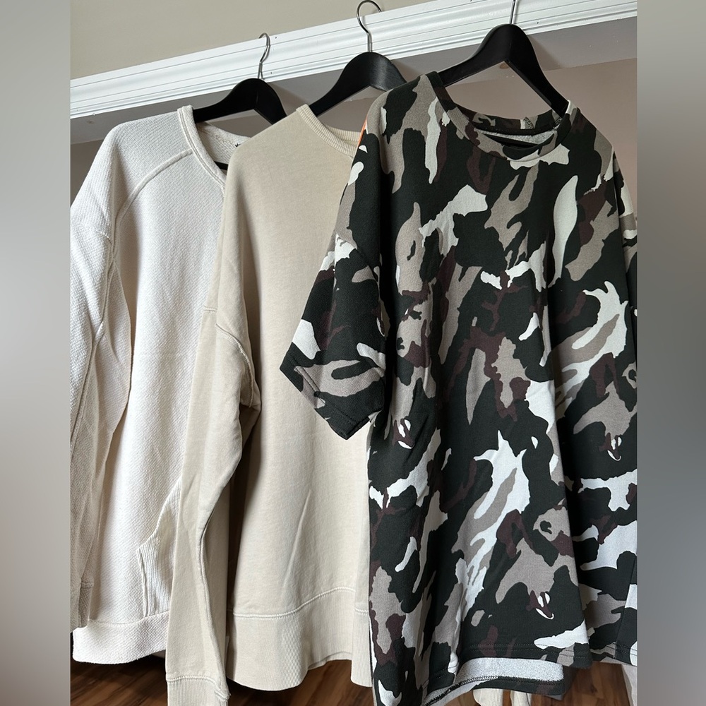 3 Zara Man XL tops